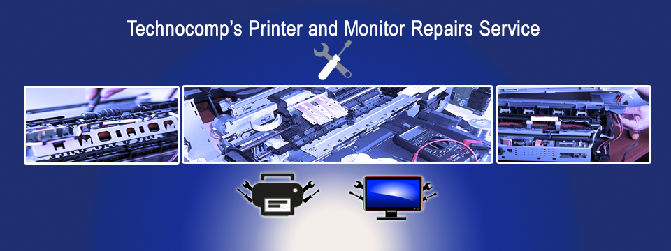 Printer and Monitor Repairs Main Banner